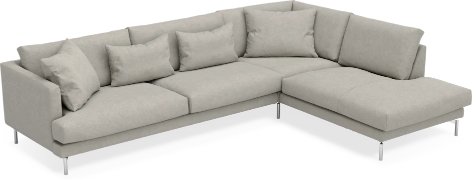 Harper - 3-sits soffa med divan höger - Beige
