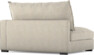 Rossi - 2-sits med armstöd vänster - Beige