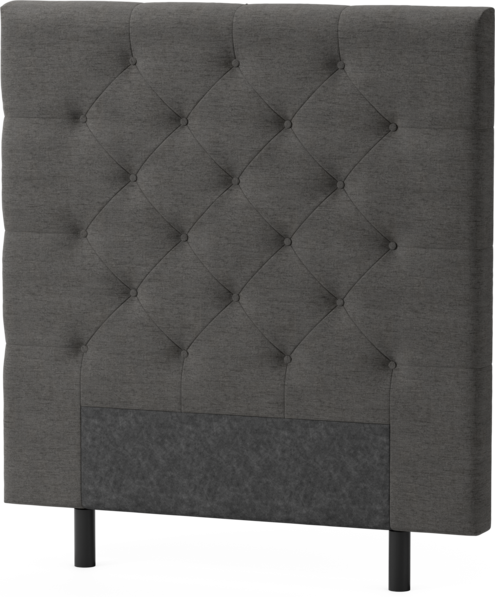 Delux Pikerad - Sänggavel, 90-210 cm - Grå