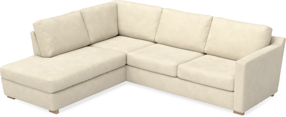 Friday - 2,5-sits soffa med divan vänster - Beige