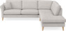 Eden - 2,5-sits soffa med divan - Grå