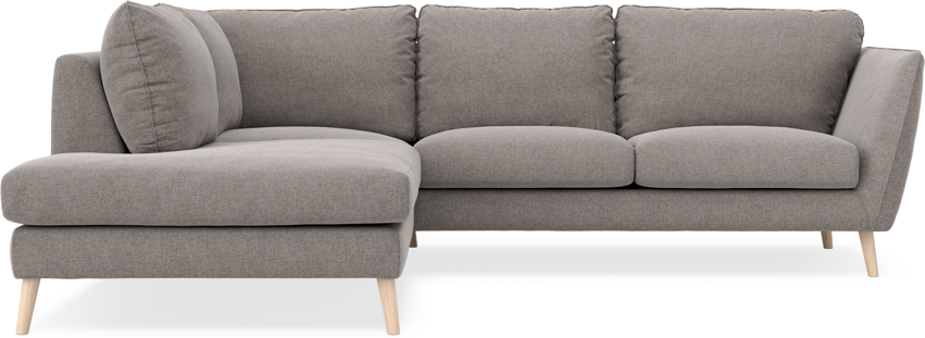 Madison - 2-sits soffa med divan vänster - Beige
