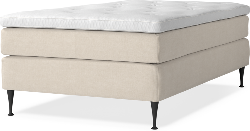 Delux Sense - Kontinentalsäng, enkelsäng 120 cm med bäddmadrass