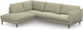 Madison - 3-sits soffa med divan vänster - Grön