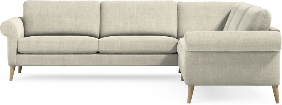 Bridge - Hörnsoffa, 3+3-sits - Beige