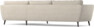 Madison Lux - 3-sits soffa med schäslong höger - Beige