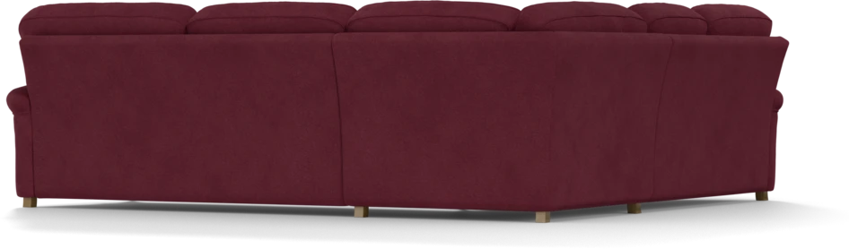 Oxford - Hörnsoffa 2+2,5-sits - Röd
