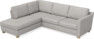 Friday - 2,5-sits soffa med divan vänster - Vit