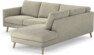 Madison Lux - 2-sits soffa med divan höger - Beige