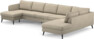 County - 4-sits soffa med schäslong vänster och divan höger - Beige