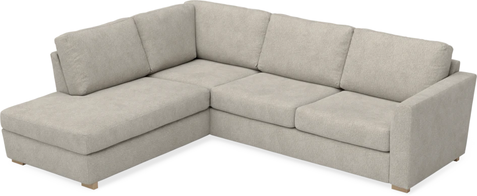 Friday - 2,5-sits soffa med divan vänster - Beige