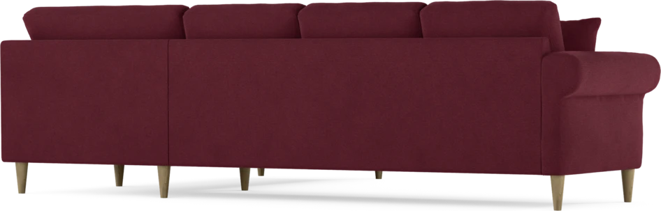 Eden - Hörnsoffa, 3+2-sits - Röd