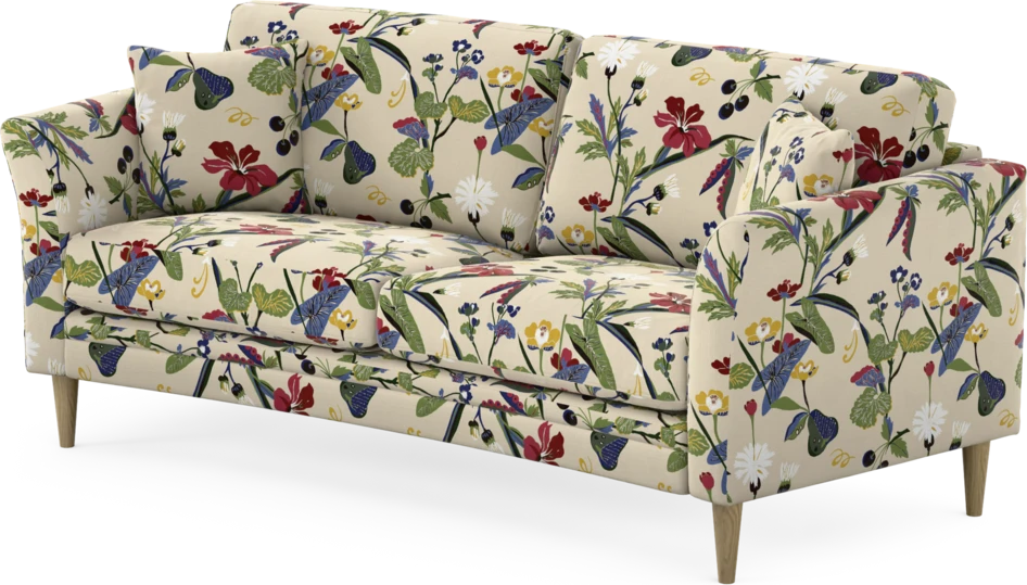 Eden - 2,5-sits soffa svängd - Flerfärgad