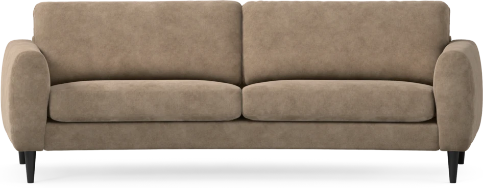 Bridge - 3-sits soffa svängd - Beige