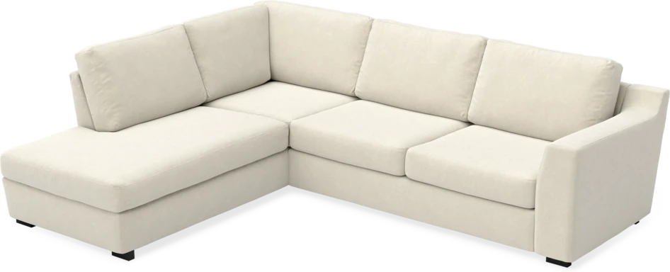 Friday - 2,5-sits soffa med divan vänster - Beige