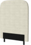 New York slät - Sänggavel, 90-210 cm - Beige