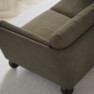 Madison Lux - 2-sits soffa med schäslong vänster - Brun