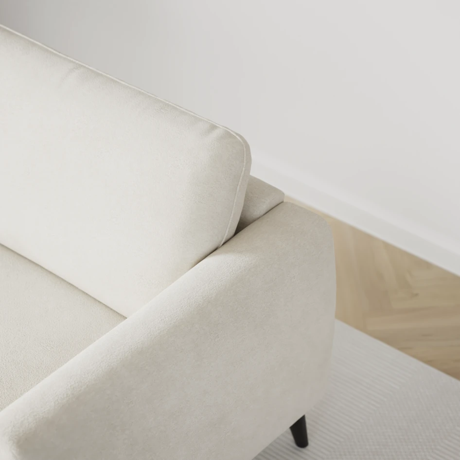 Bridge - 4-sits soffa - Vit