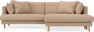 Harper - 4-sits med schäslong XL höger - Gul