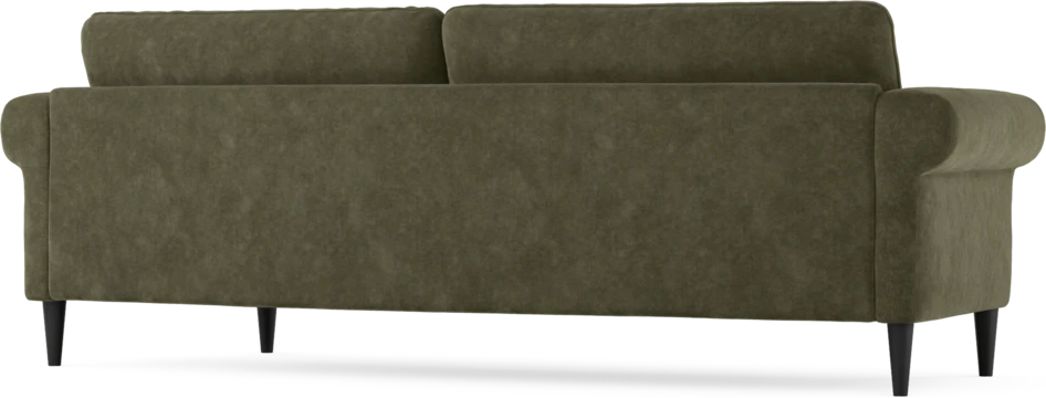 Bridge - 3-sits soffa svängd - Grön
