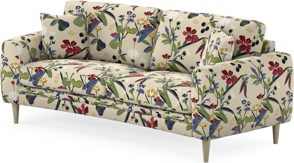 Eden - 2,5-sits soffa svängd - Flerfärgad