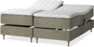 Delux Dream - Ställbar säng, dubbelsäng med bäddmadrass - Beige