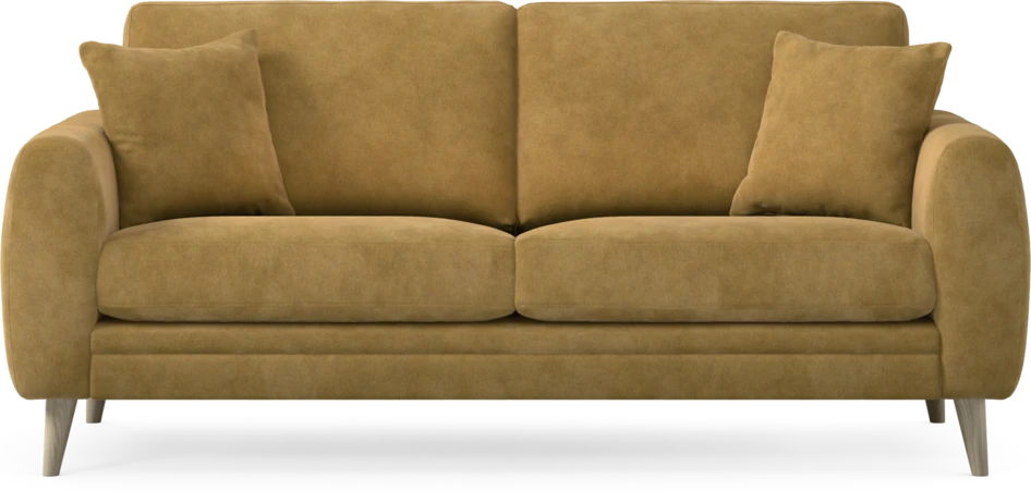 Eden - 2,5-sits soffa - Gul