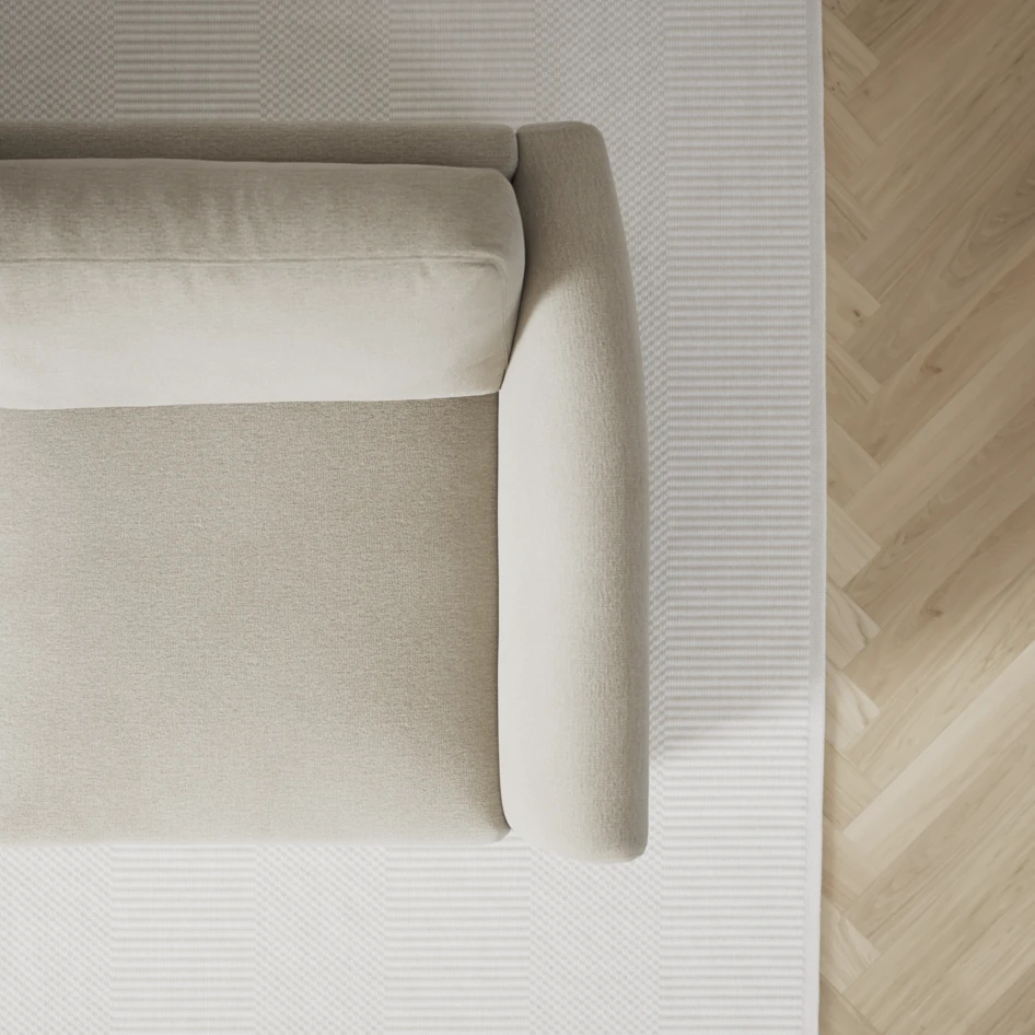 Öland - Bäddsoffa med divan vänster och schäslong höger - Brun