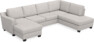 Friday - 3-sits soffa med schäslong vänster och divan höger - Grå