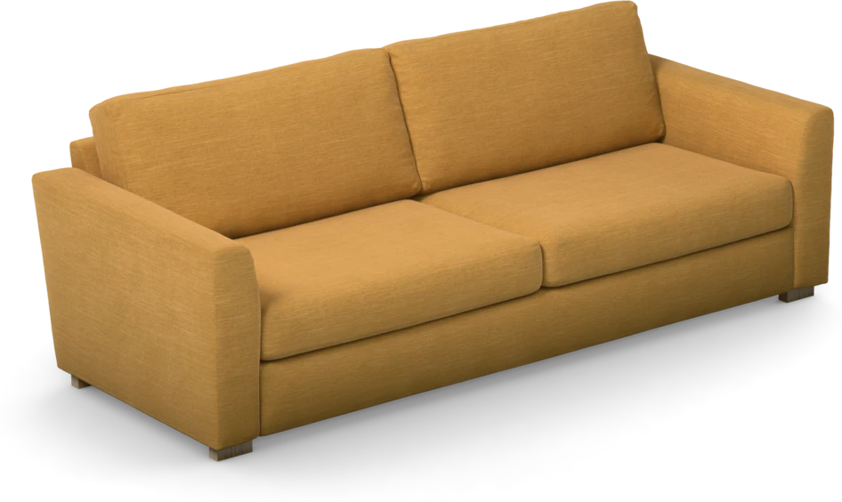 Friday - 3-sits soffa - Gul