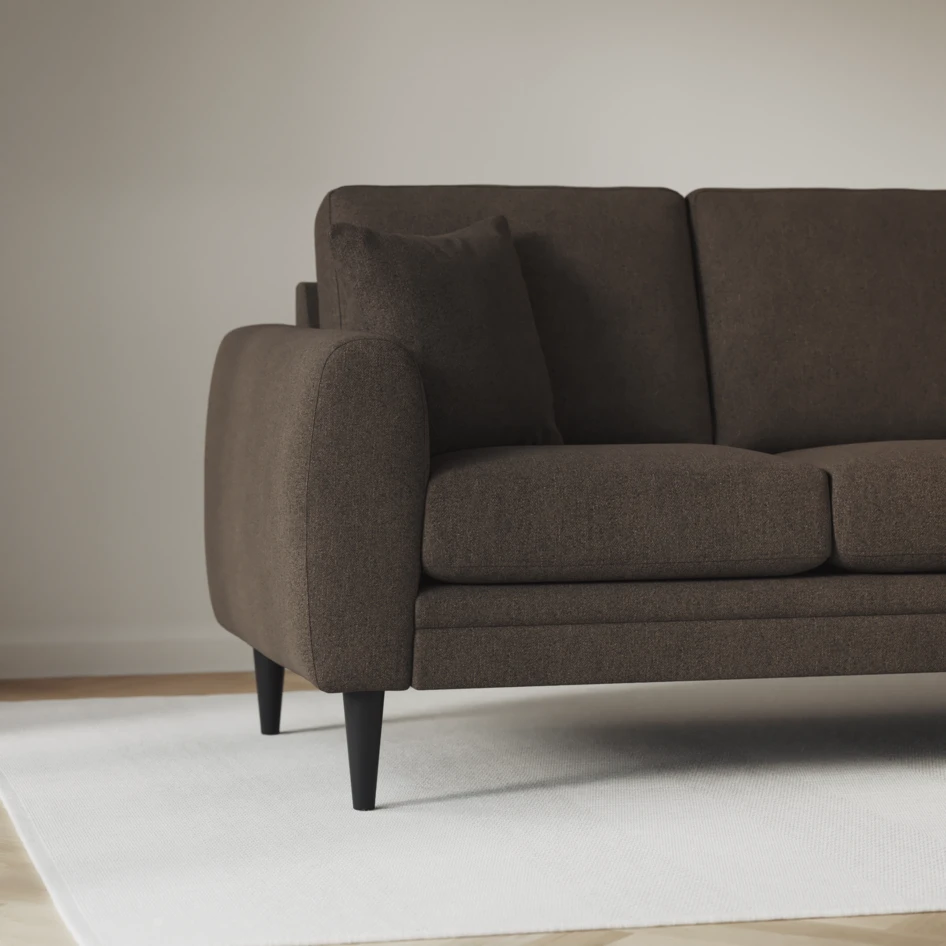 Eden - 2-sits soffa - Brun