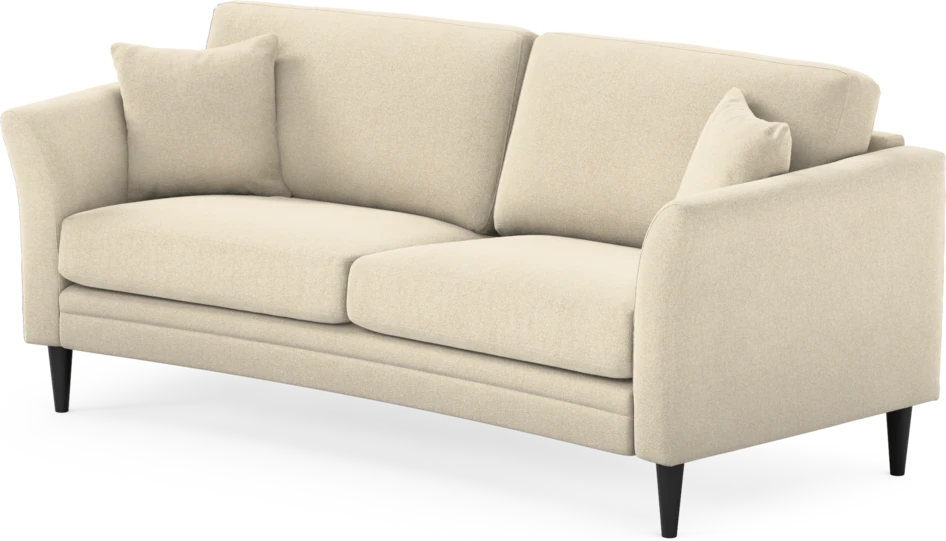 Eden - 2,5-sits soffa svängd - Beige