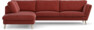 Madison - 3-sits soffa med divan vänster - Rosa