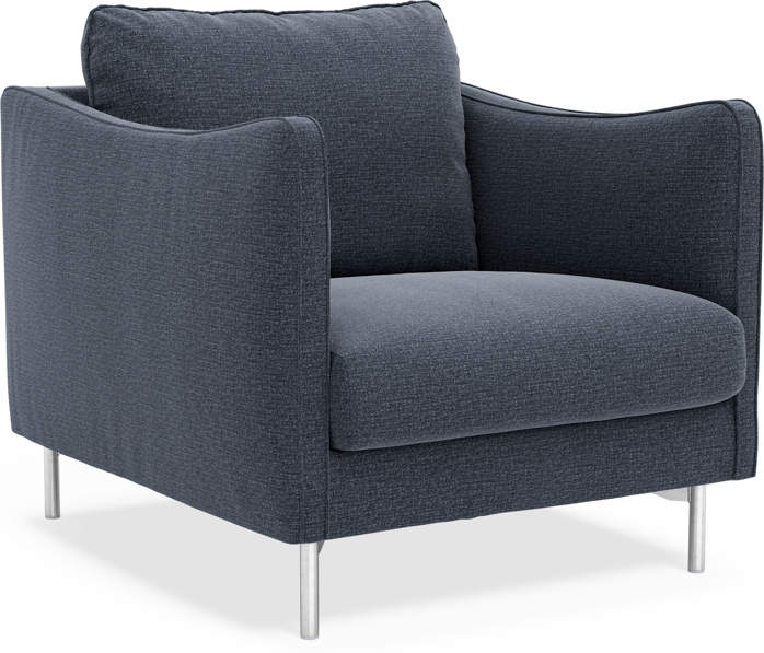 Madison Lux - Fåtölj, 70 cm - Blå