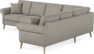 Eden - Hörnsoffa, 3+2-sits - Grå