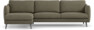Madison Lux - 3-sits soffa med schäslong vänster - Brun
