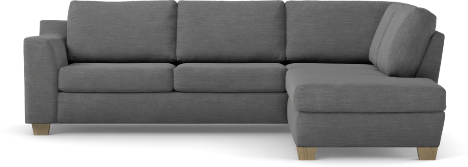 Friday - 2,5-sits soffa med divan höger - Grå