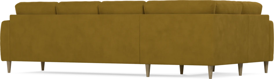 Eden - Hörnsoffa, 1+3-sits - Gul