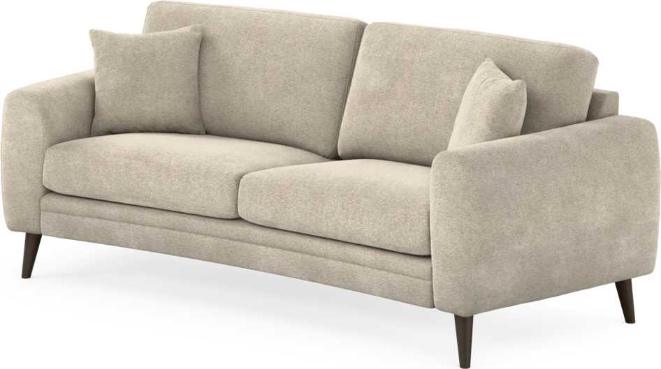Eden - 2,5-sits soffa svängd - Beige