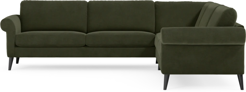 Bridge - Hörnsoffa, 3+3-sits - Grön