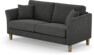 Eden - 2,5-sits soffa - Svart