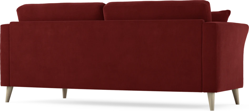 Eden - 2,5-sits soffa svängd - Röd