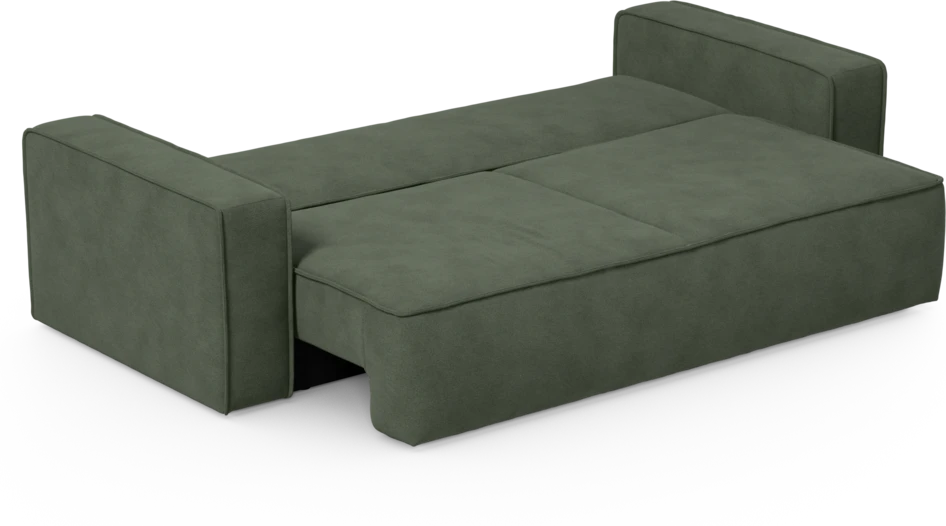 Ide - Bäddsoffa 3-sits - Grön