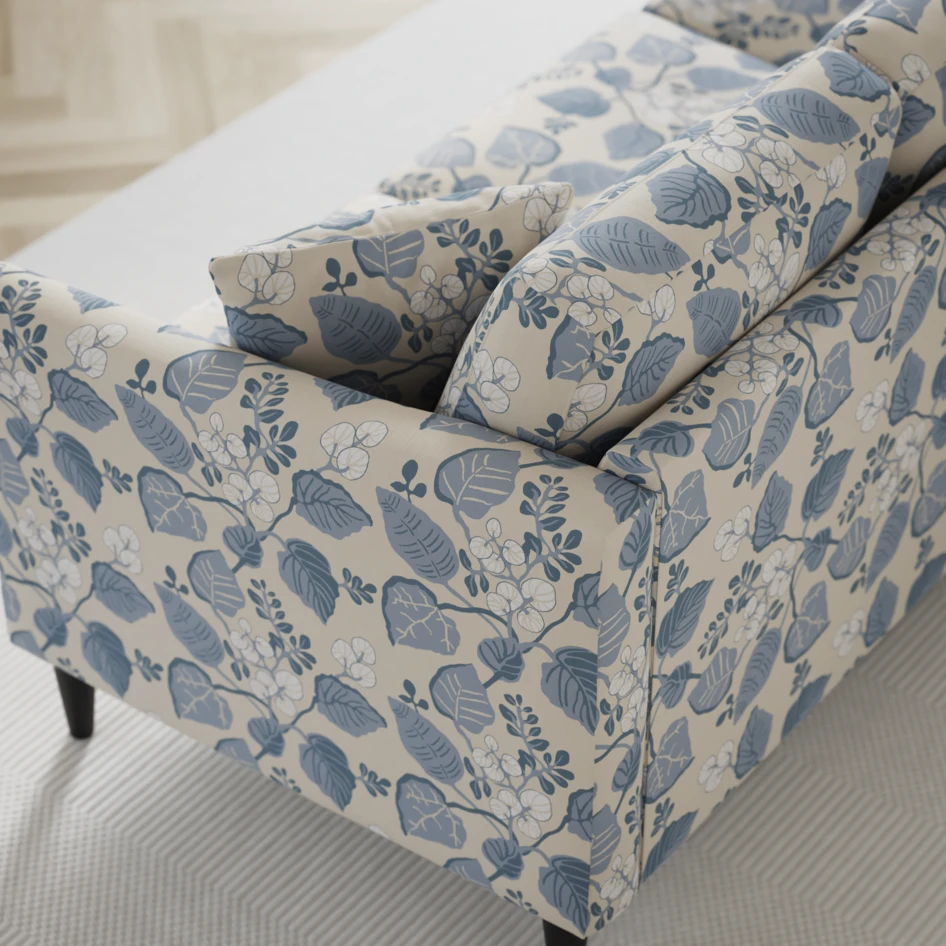 Eden - 2,5-sits soffa svängd - Flerfärgad