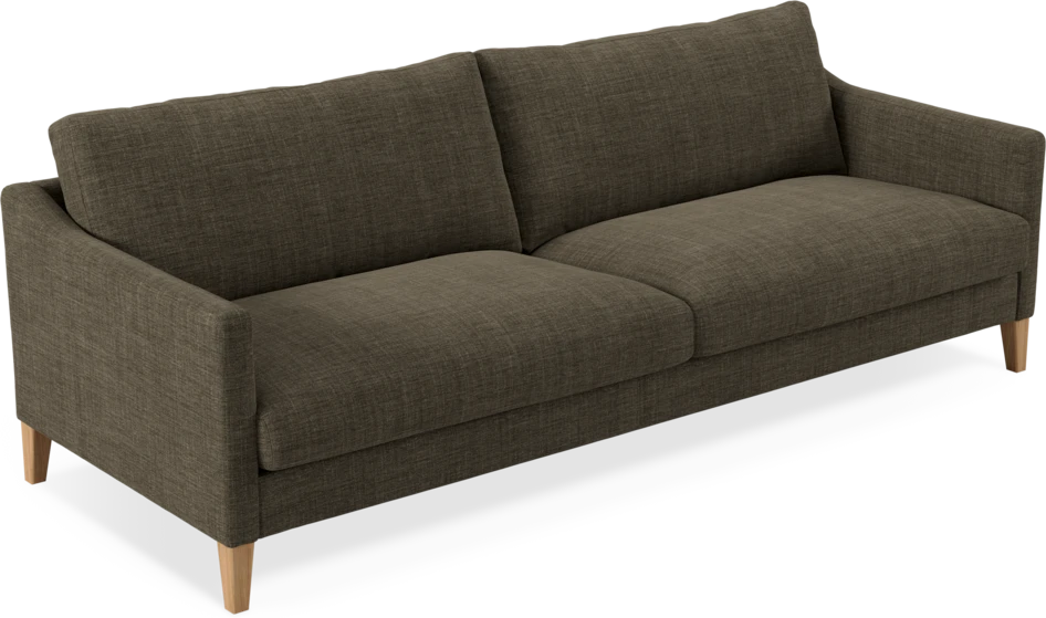 Winston - 4-sits soffa - Brun
