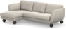 Madison Lux - 2-sits soffa med schäslong vänster - Beige
