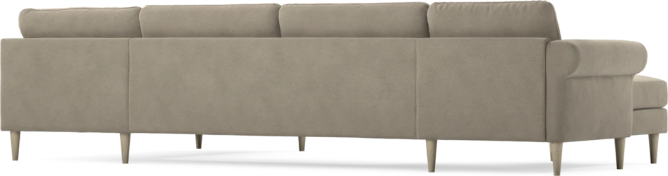 Bridge - 3-sits soffa med schäslong vänster och divan höger - Beige