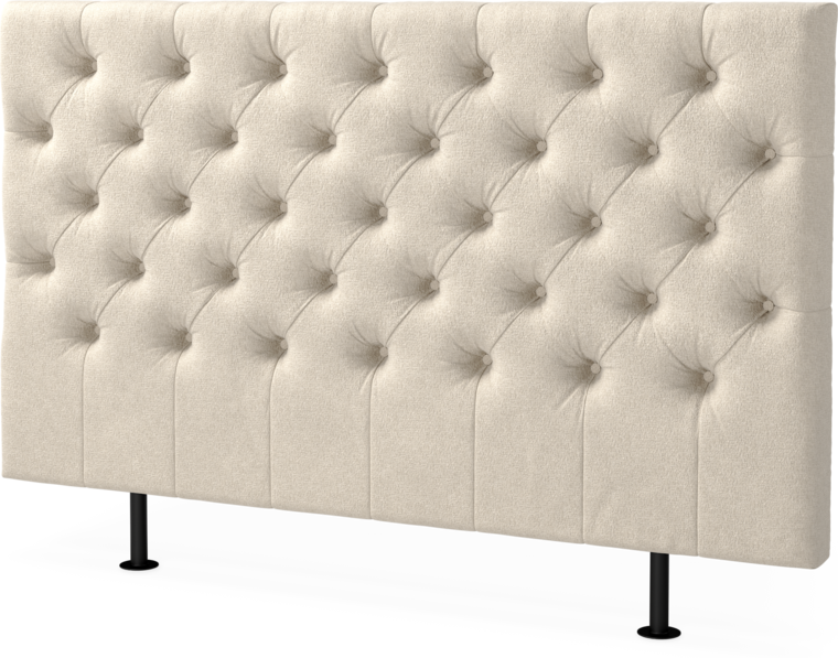 Cape pikerad - Sänggavel, 90-210 cm - Beige