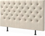Cape pikerad - Sänggavel, 90-210 cm - Beige