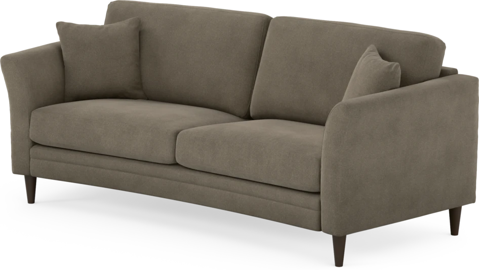 Eden - 2,5-sits soffa svängd - Beige
